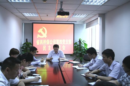 公司召开专题组织生活会